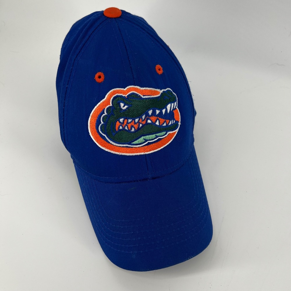 Florida Gators Embroidered Baseball Cap Blue Orange Adjustable Hook and Loop‎